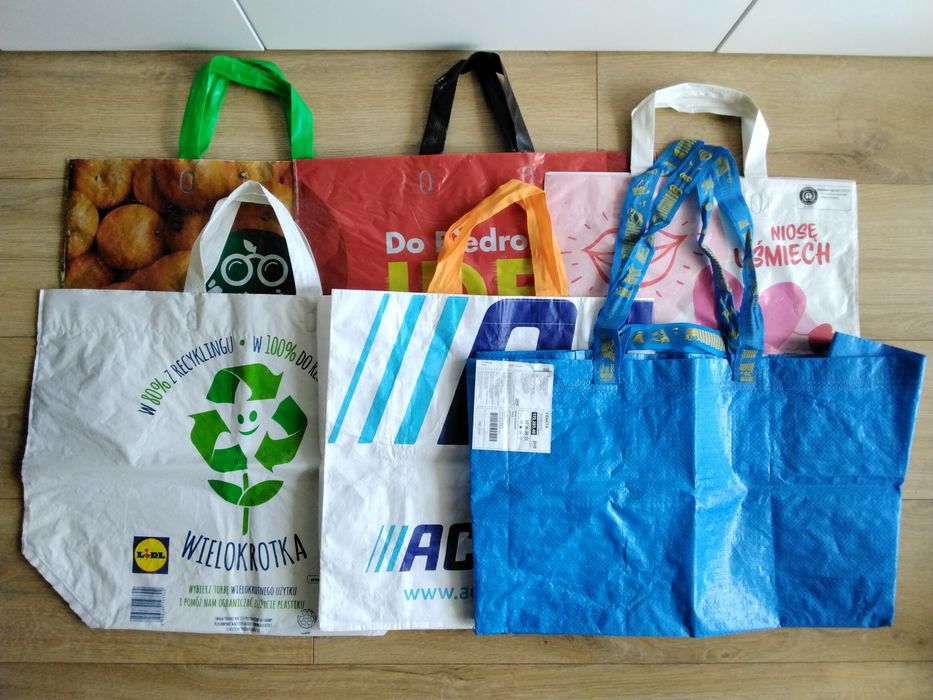 Siatki torby na zakupy