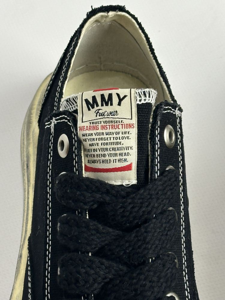 MMY Maison Mihara Yasuhiro кеди кеды черные 43 42,5 43,5 27,5 27 28 44