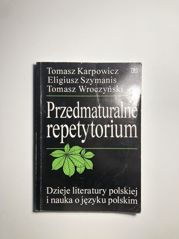 Przedmaturalne repetytorium z języka polskiego WSIP