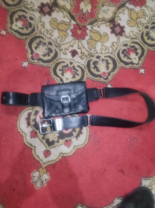 Spikes Sparrow & Armani кожаная сумка.