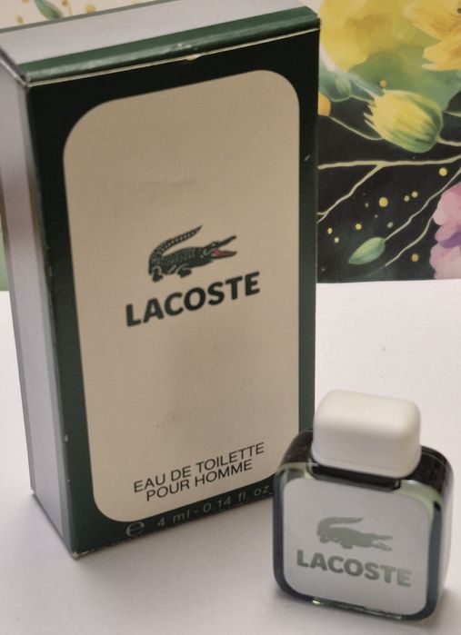 Lacoste edt pour homme 4 ml, miniatura vintage