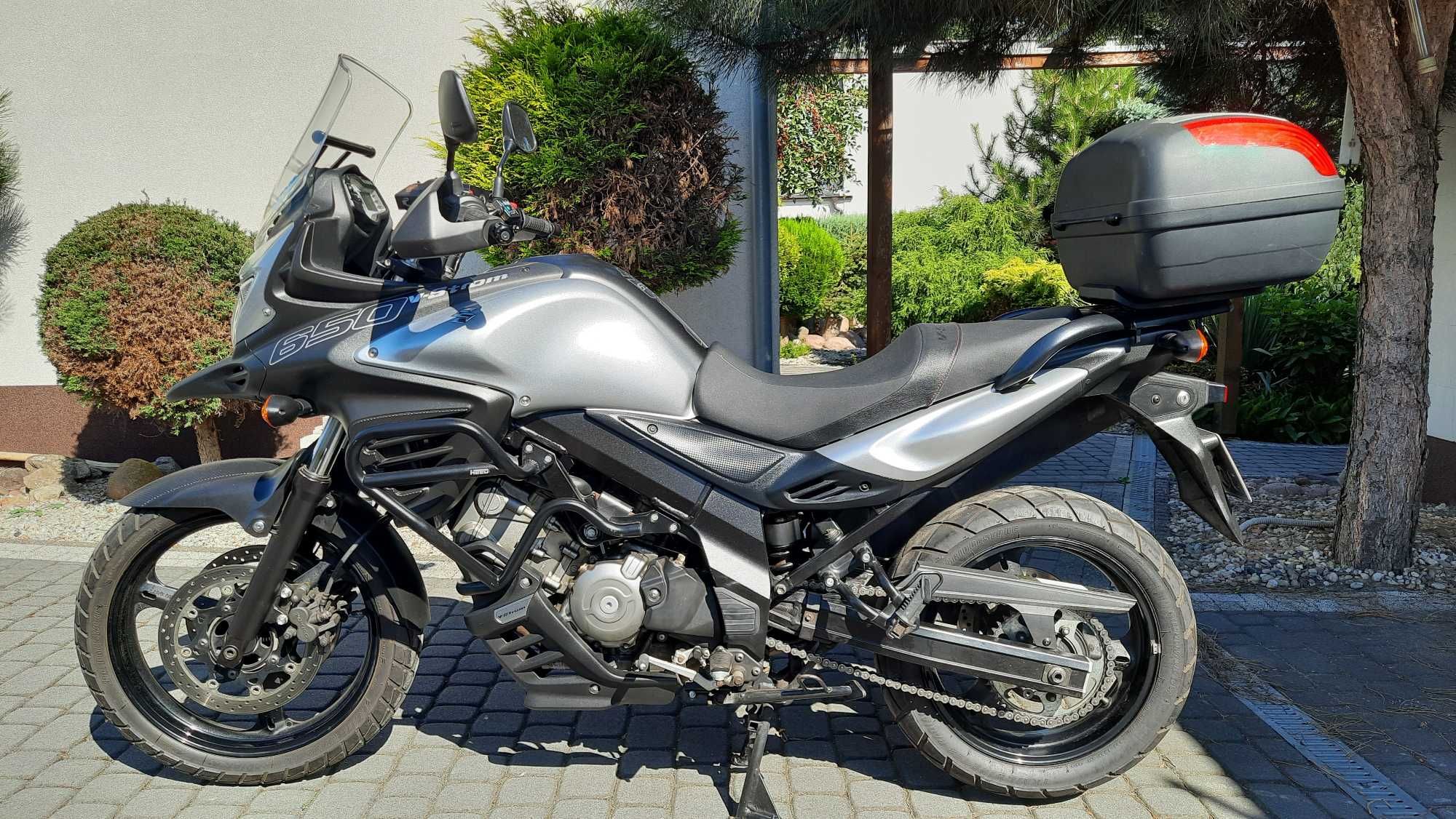 Suzuki DL 650 V-strom ABS / 2016 / 24 tys / dodatki / oryginał