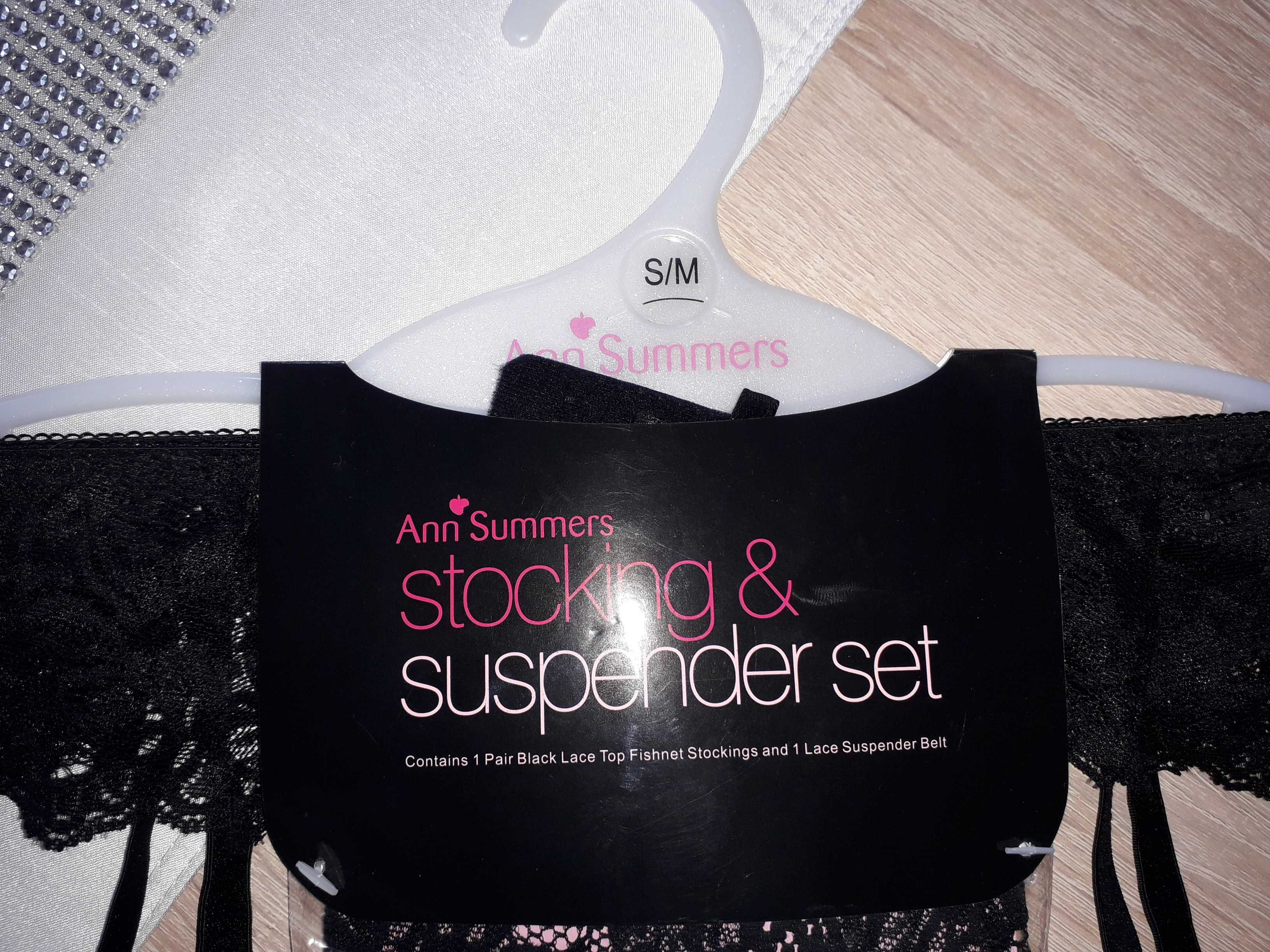 Podwiązki i pończochy Ann Summers roz.S/M nowe