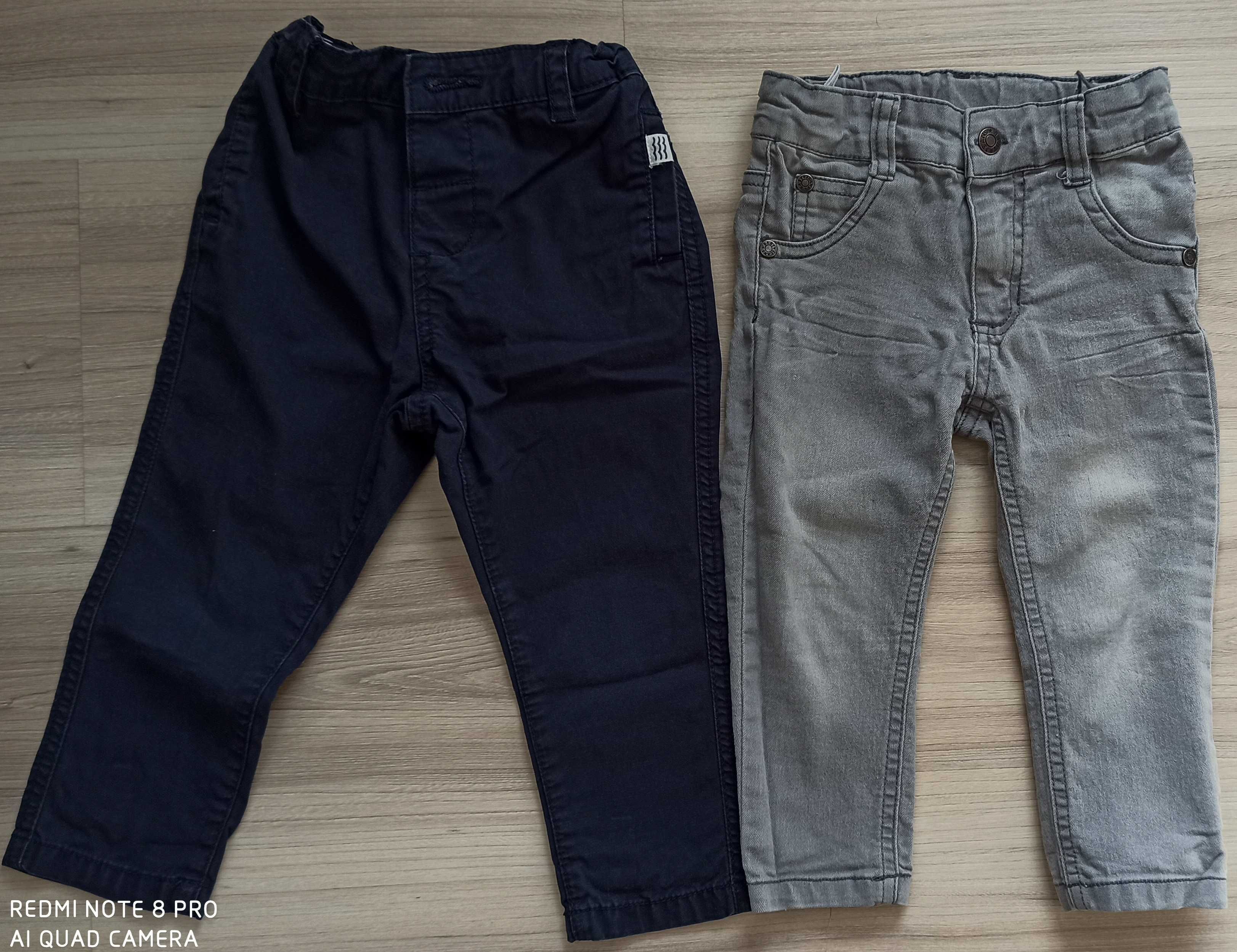 Spodnie 86 chłopiec wiosna reserved h&m 11 sztuk lupilu jeans