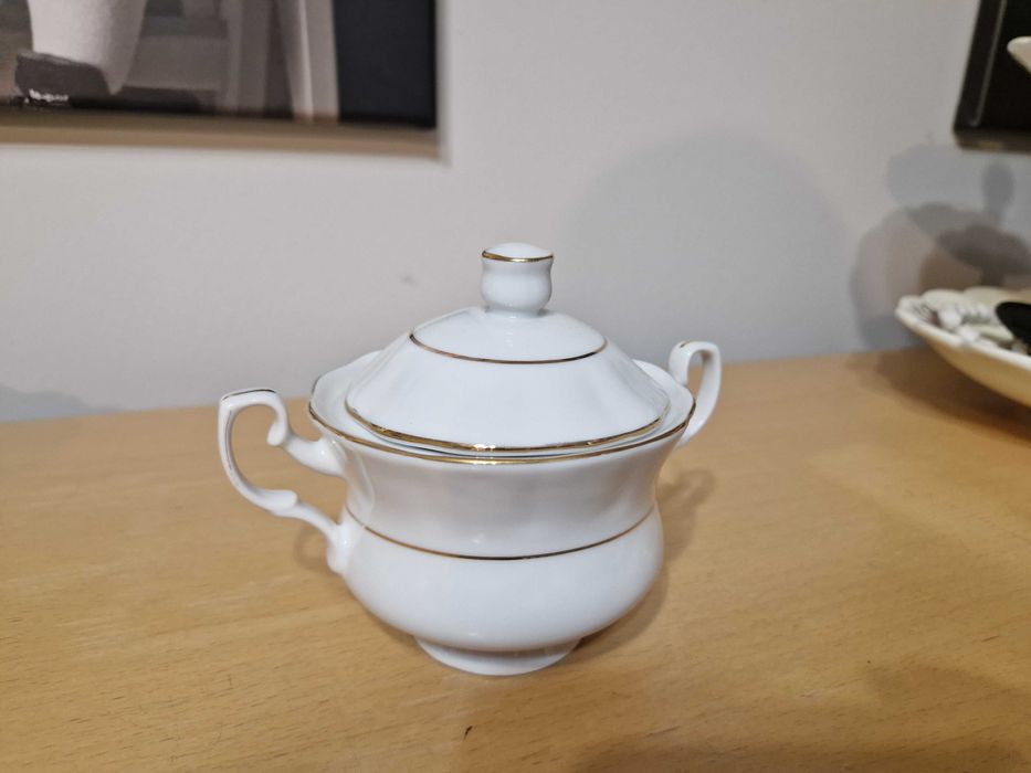 Porcelana Chodzież zestaw kawowy 6 osobowy