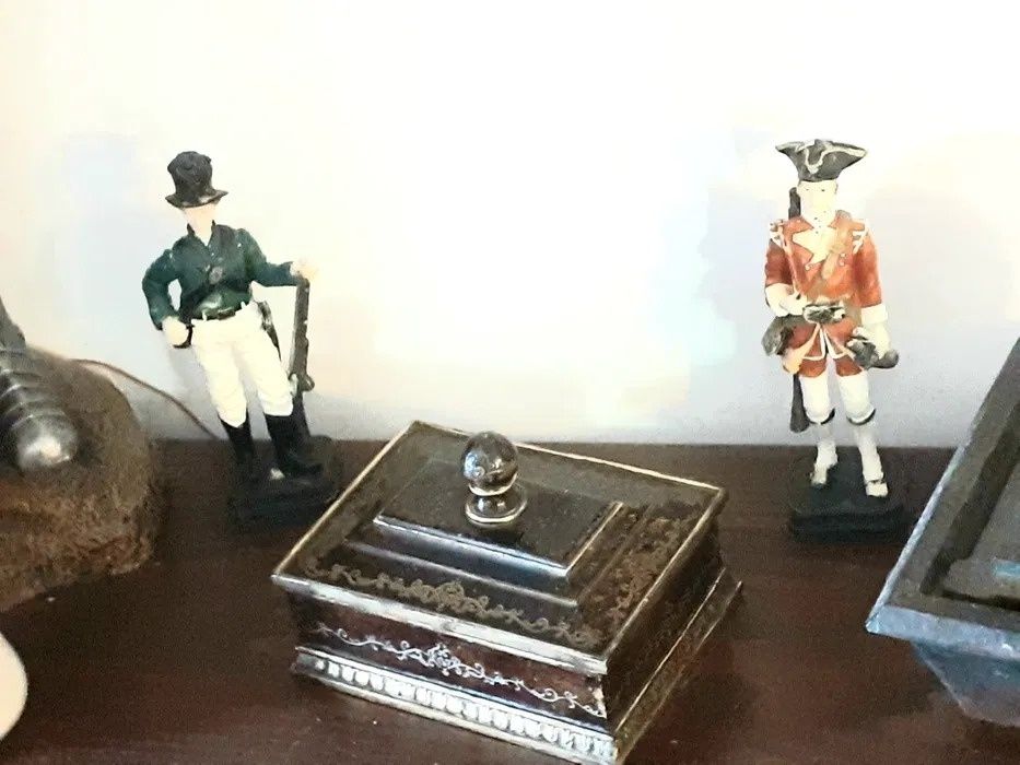 Caixa decorativa Resina com tampa