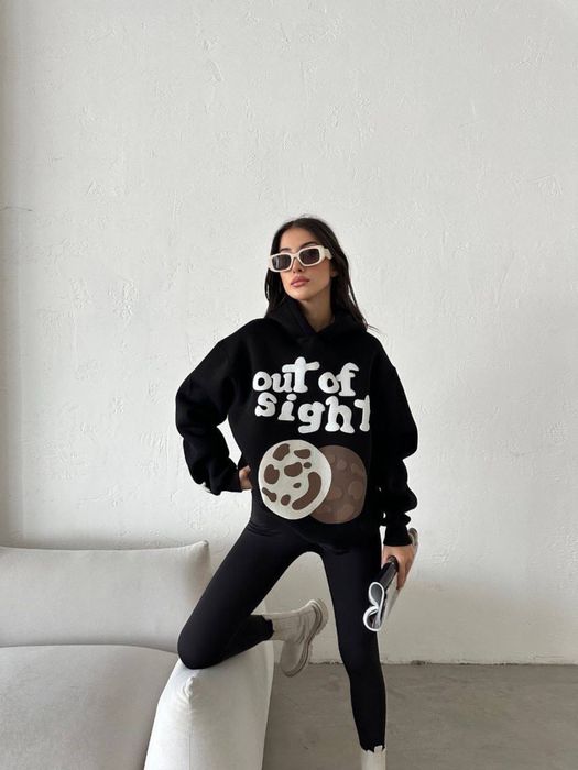 Шоколадне худі на флісі