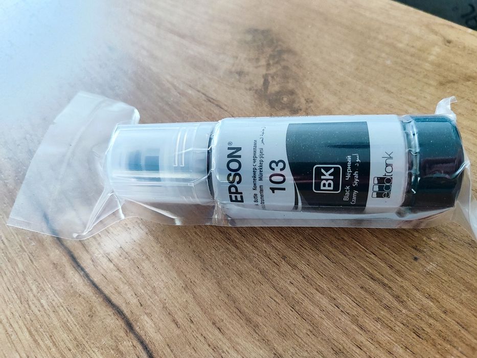 Tusz Epson 103 czarny 65ml, nowy