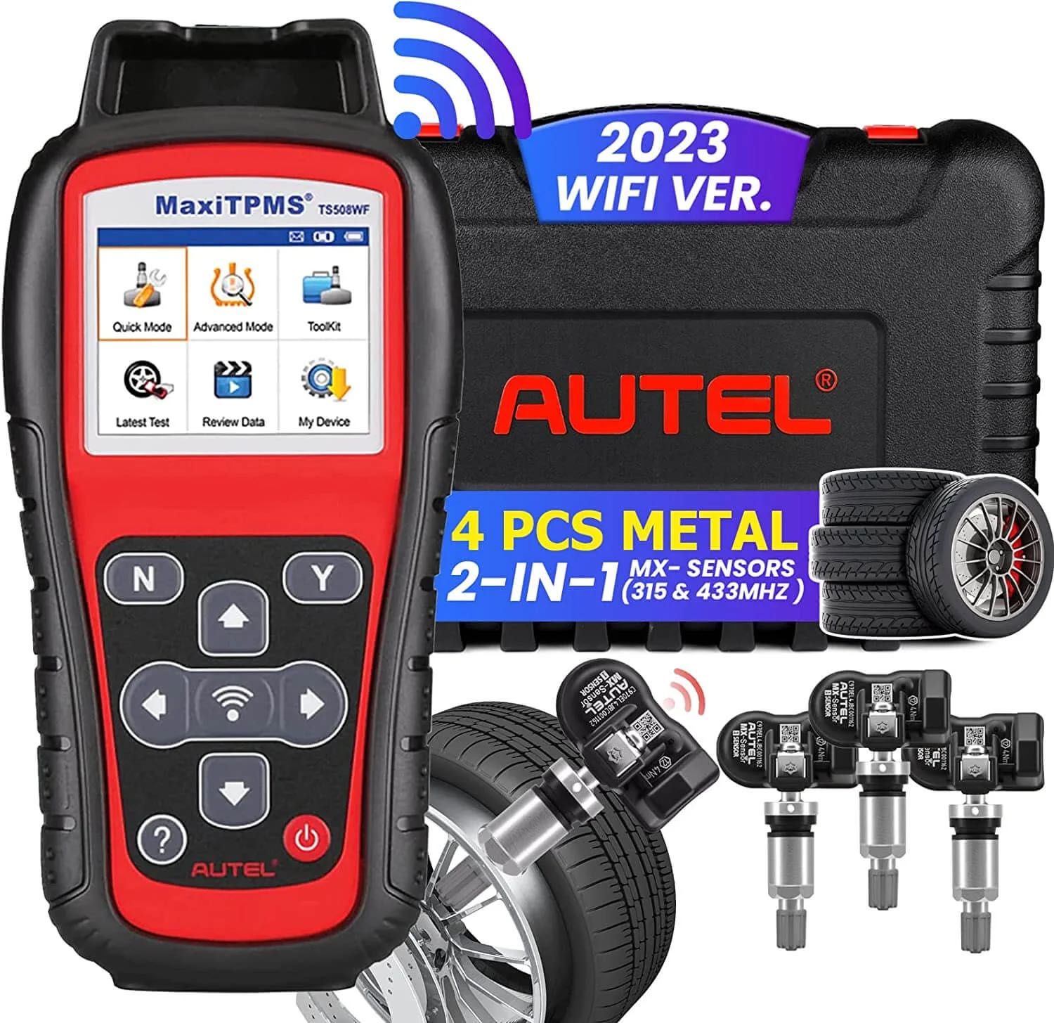 Autel Maxi TPMS TS508WF с WiFi модулем сканнер TMPS датчиков шин NEW