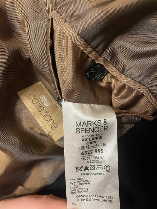 Płaszcz marki M&S męski XXL