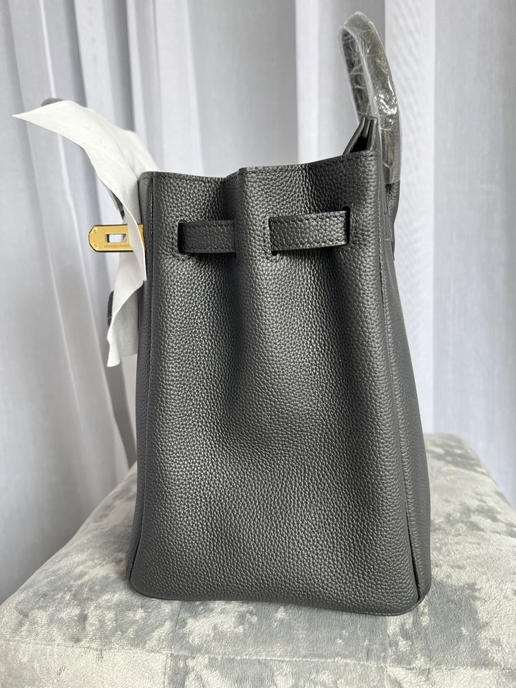 3 800 Hermes Birkin 35см — чорна класика напряму з фабрики