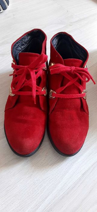 Ботинки жіночі натуральна замша