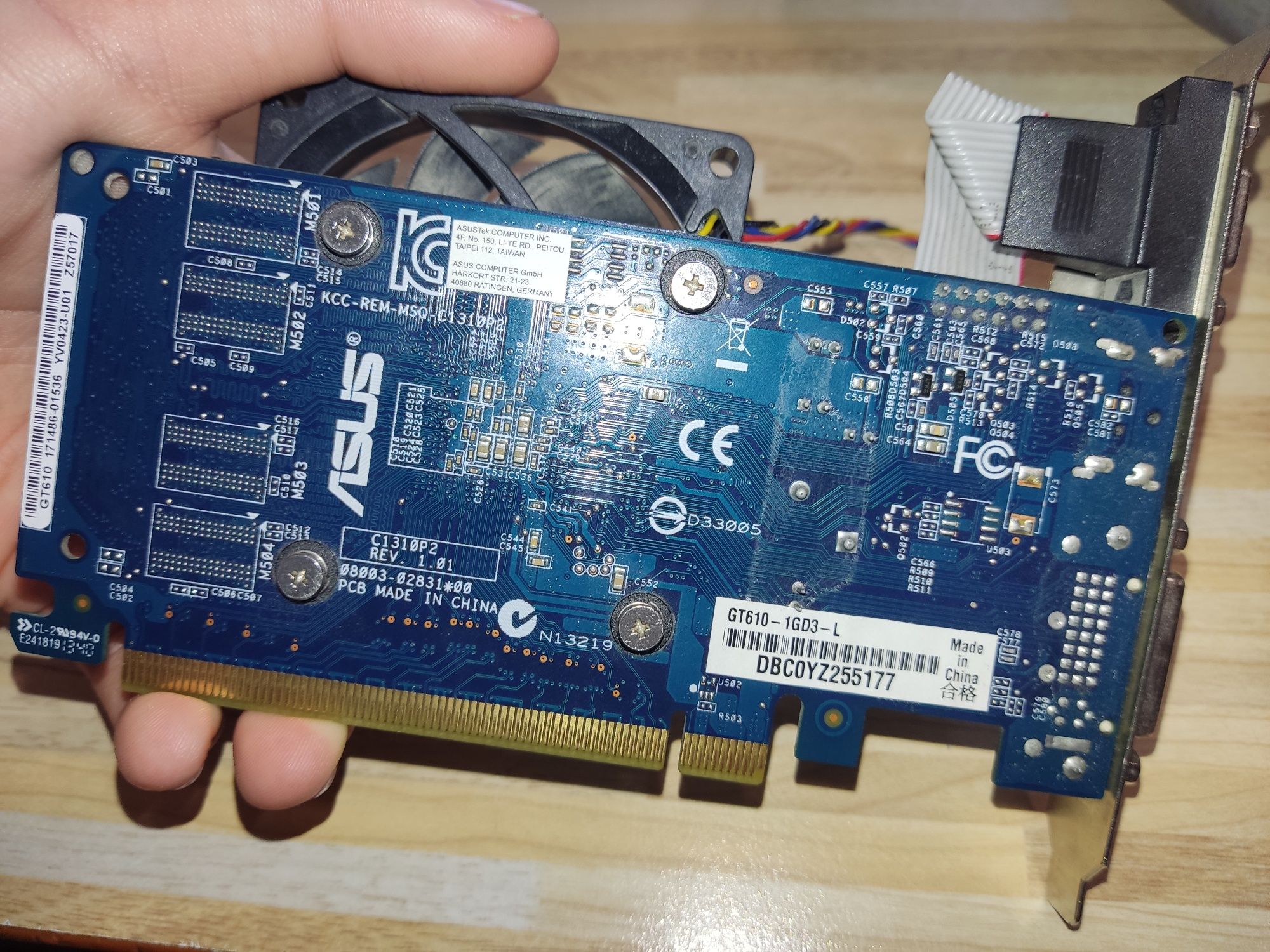 Asus gt610 ddr3 1gb