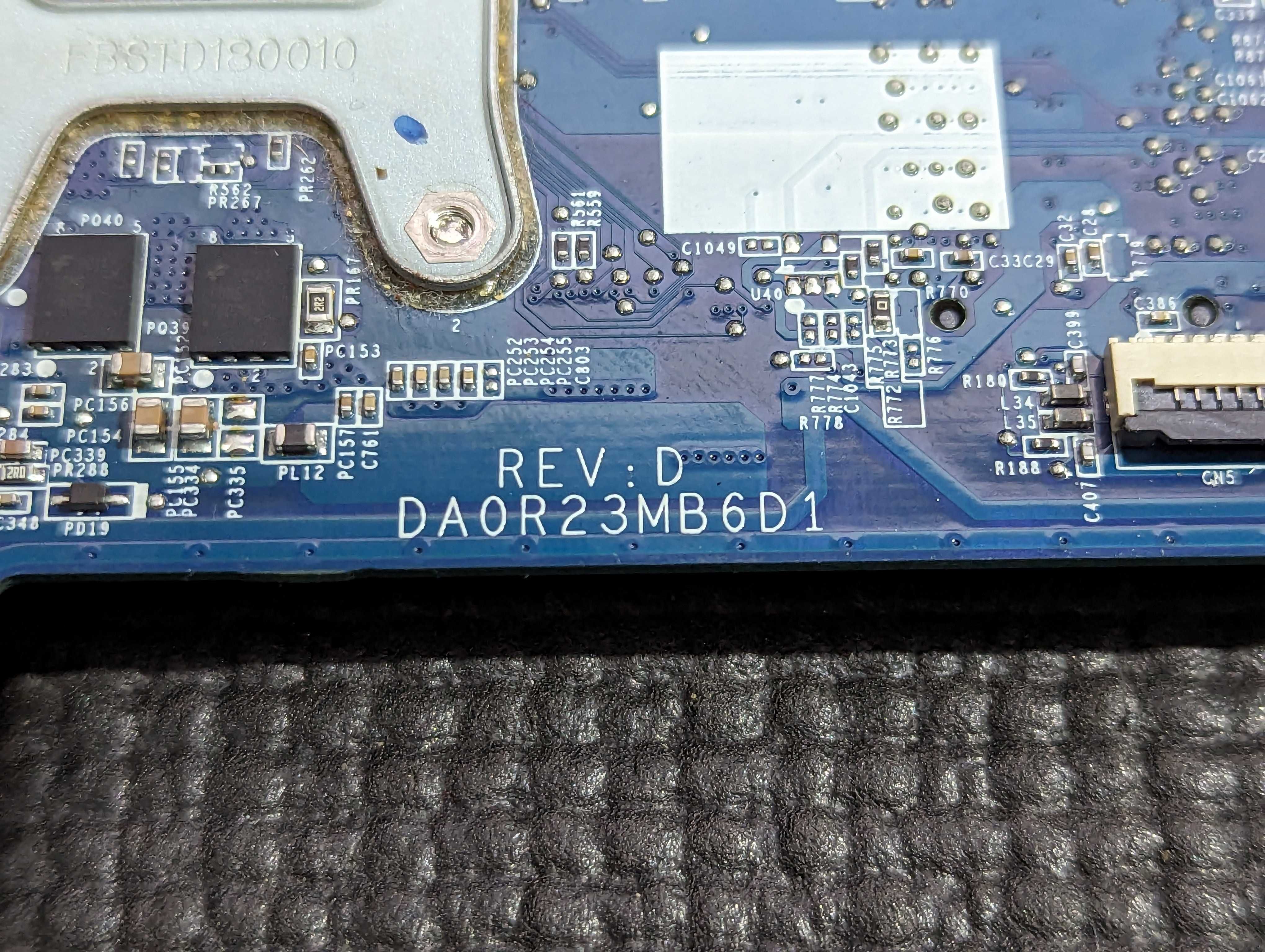 OEM Mother-Board HP DA0R23MB6D1 REV D