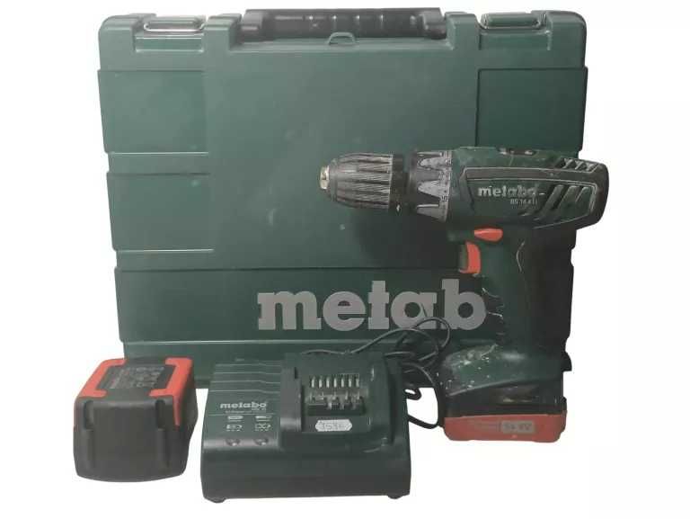 Wkrętarka Metabo 14,4V 2x1,5Ah Walizka Ładowarka
