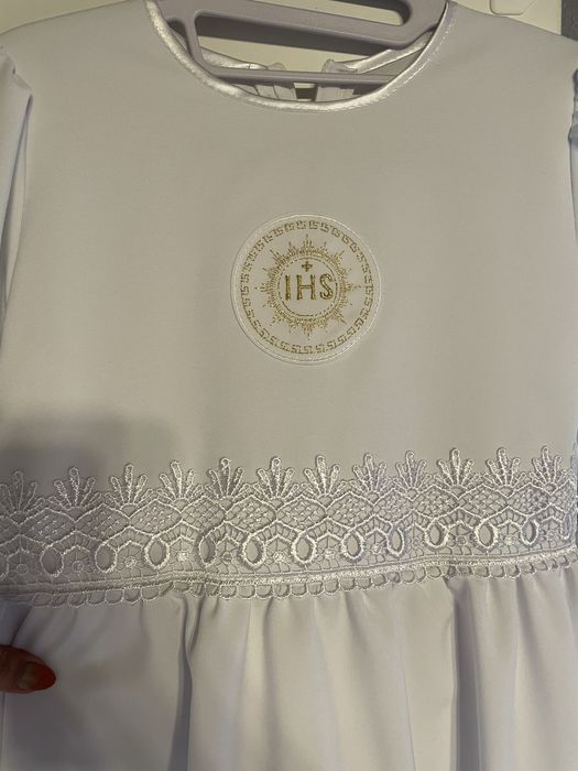 Alba komunijna - sukienka bolerko buty