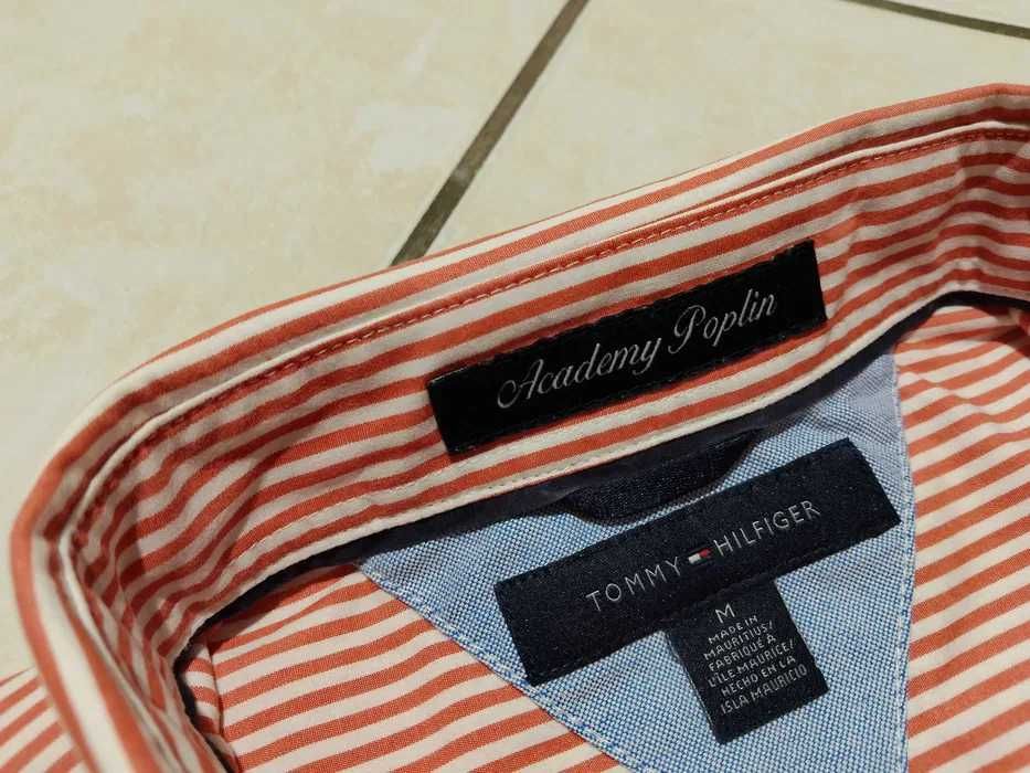 TOMMY HILFIGER USA - NOWA! z LOGO Koszula Męska rozmiar L