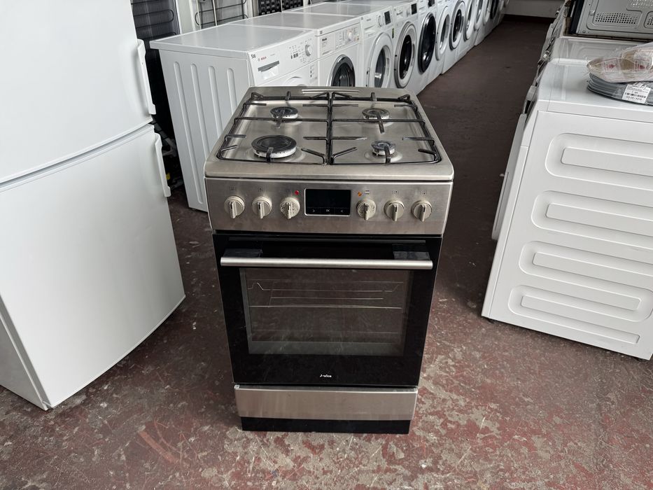 Kuchnia gazowo-elektryczna Amica 50cm. INOX. Gwarancja. Transport