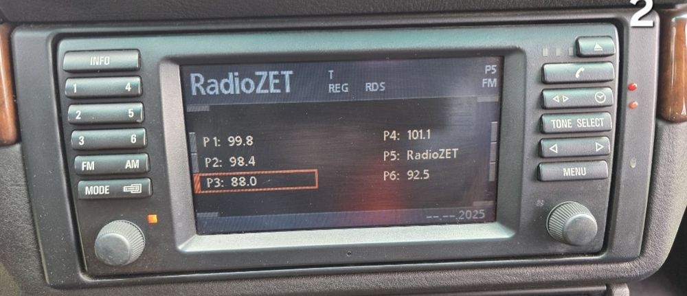 Radio Nawigacja Ekran Navi BMW E39 E38 16:9 4:3 wyświetlacz