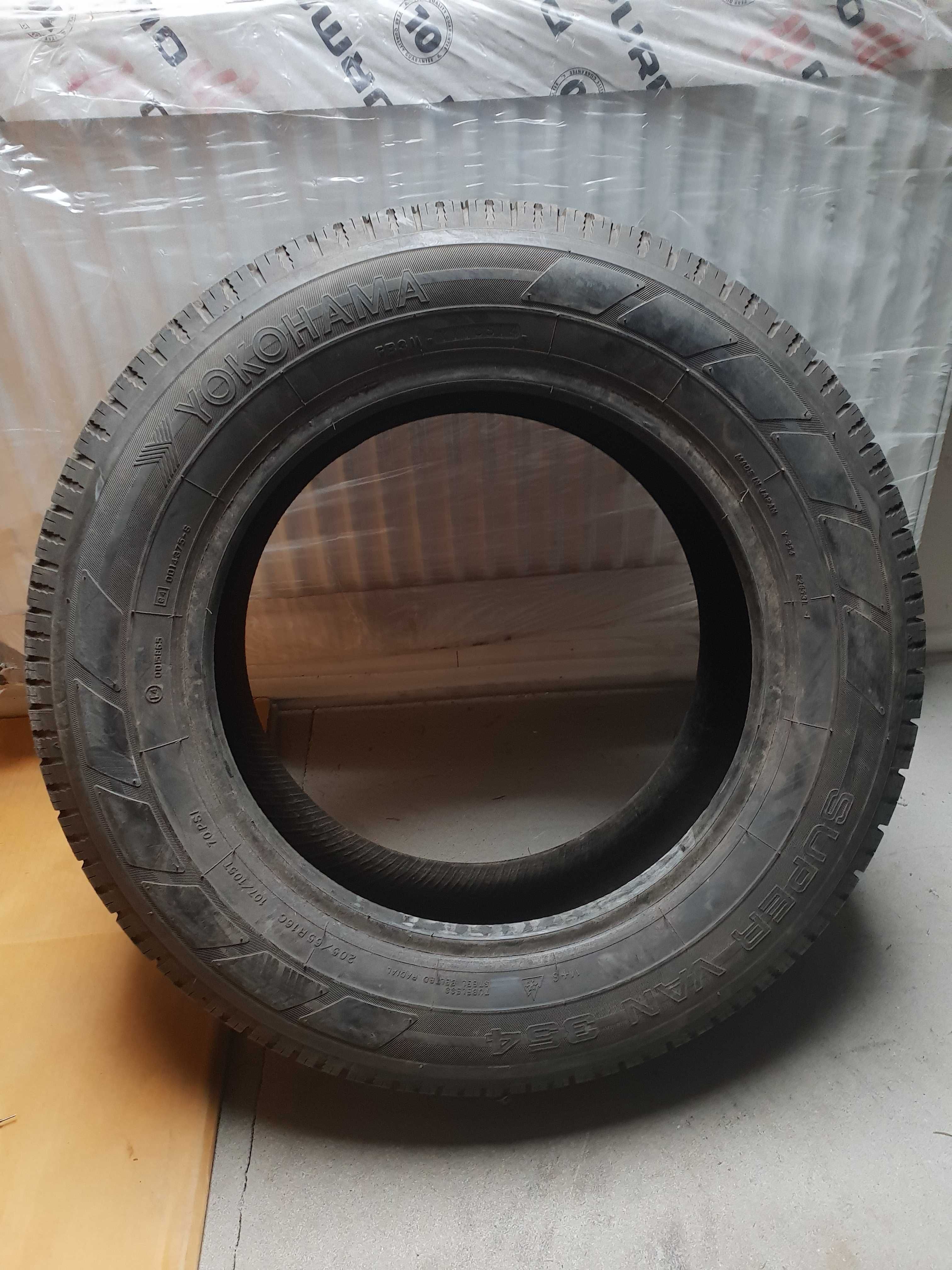 Yokohama 205/65 r16C Super Van 354 /// 8,15mm!!! opona GWARANCJA