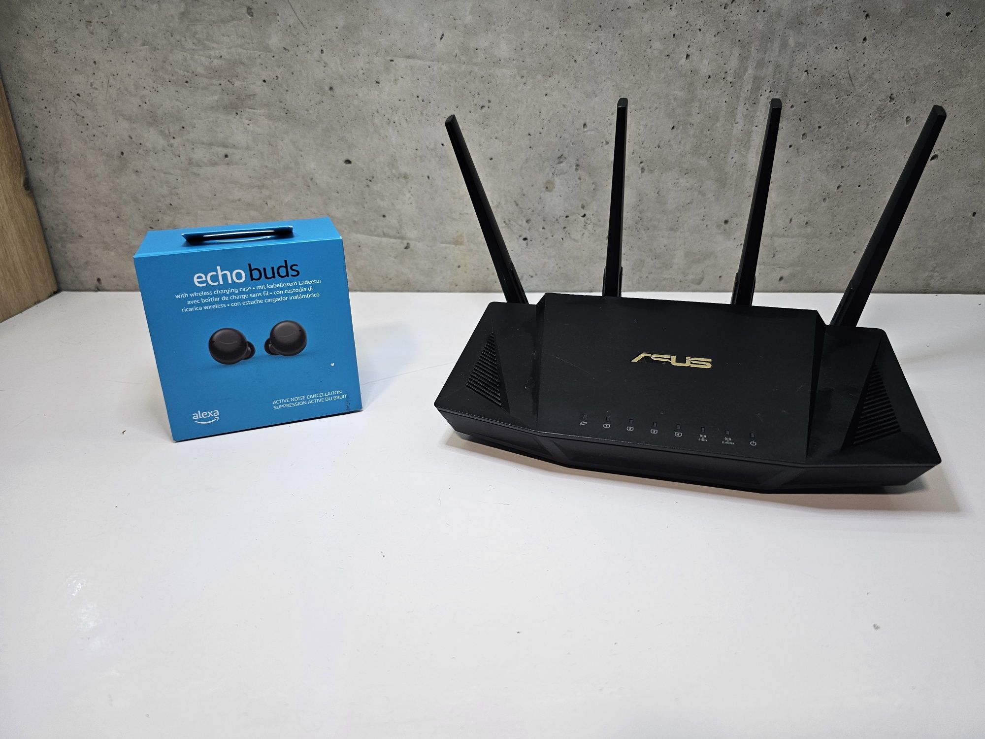 АКЦІЯ 1+1! Роутер ASUS RT-AX58U V2 + Amazon Echo Buds 2 у подарунок!