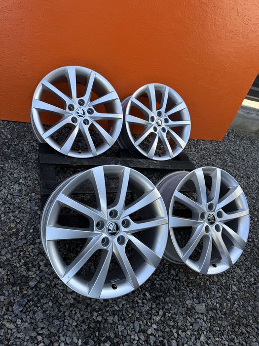 Диски R18 5.112 ET43 цо 57.1 шкода кодіак kodiaq карок тігуан пассат