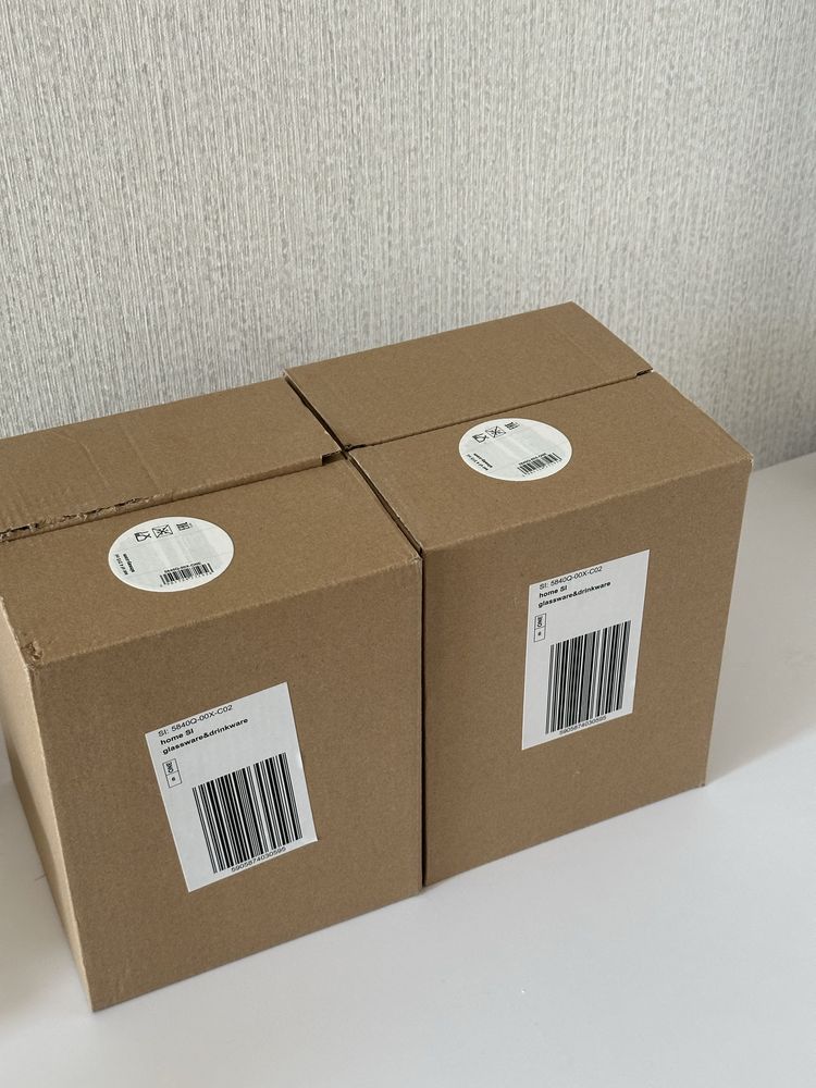 Продам келихи 2 набори по 4 шт