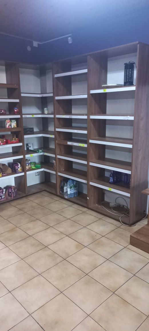 Regały sklepowe z ledem 3x80/230/40