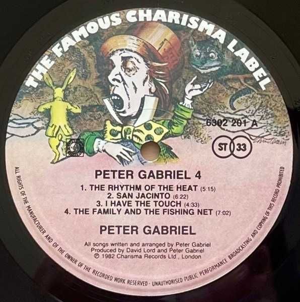 Peter Gabriel - Peter Gabriel 4 (Security)