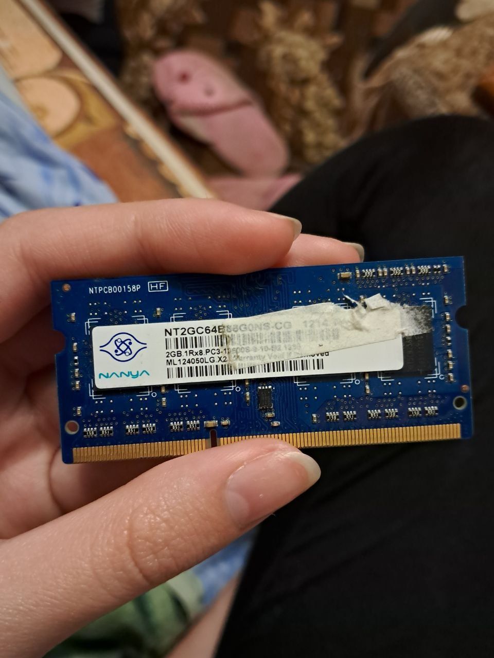 Оперативна пам'ять для ноутбука Nanya DDR3 2Gb 1333 MHz Sodimm