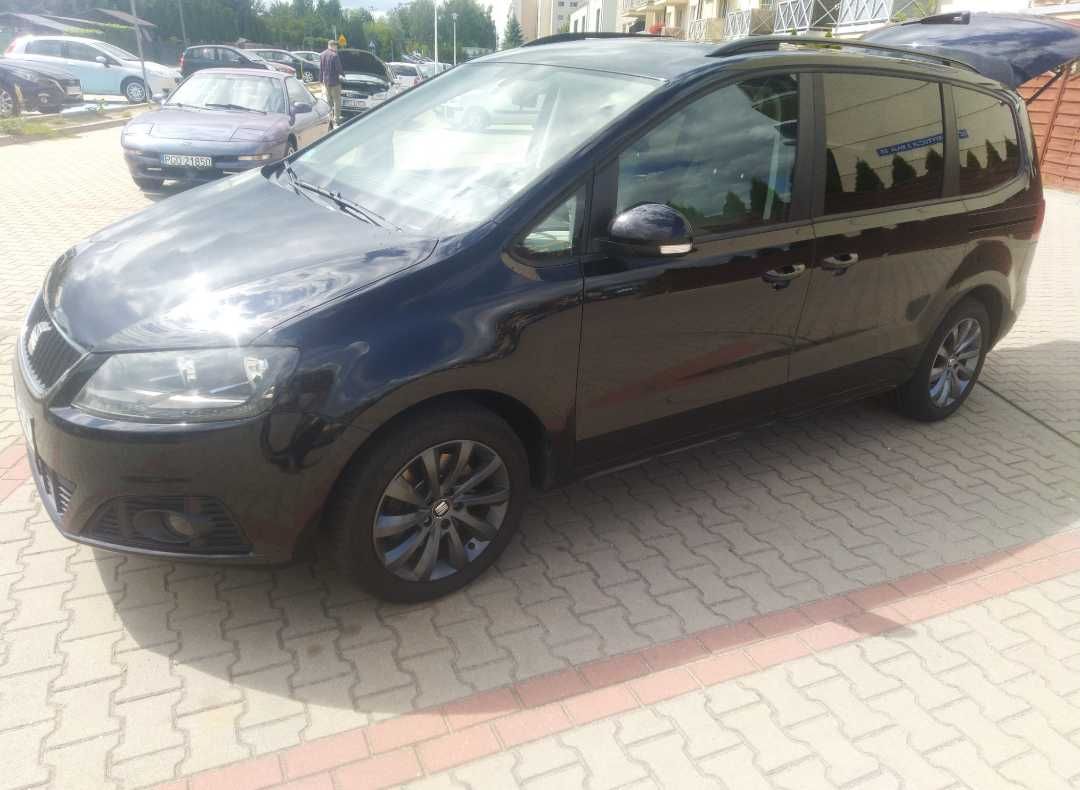 Seat Alhambra, technicznie BDB, 7M, 140KM, 2,0Tdi