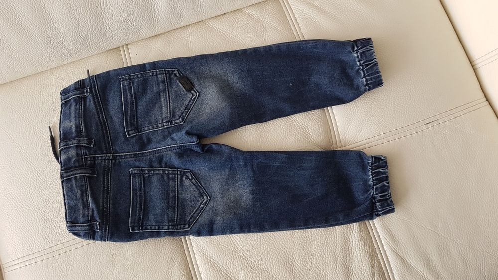 Jeansy spodnie jeansowe miękkie elastyczne 86 Name It