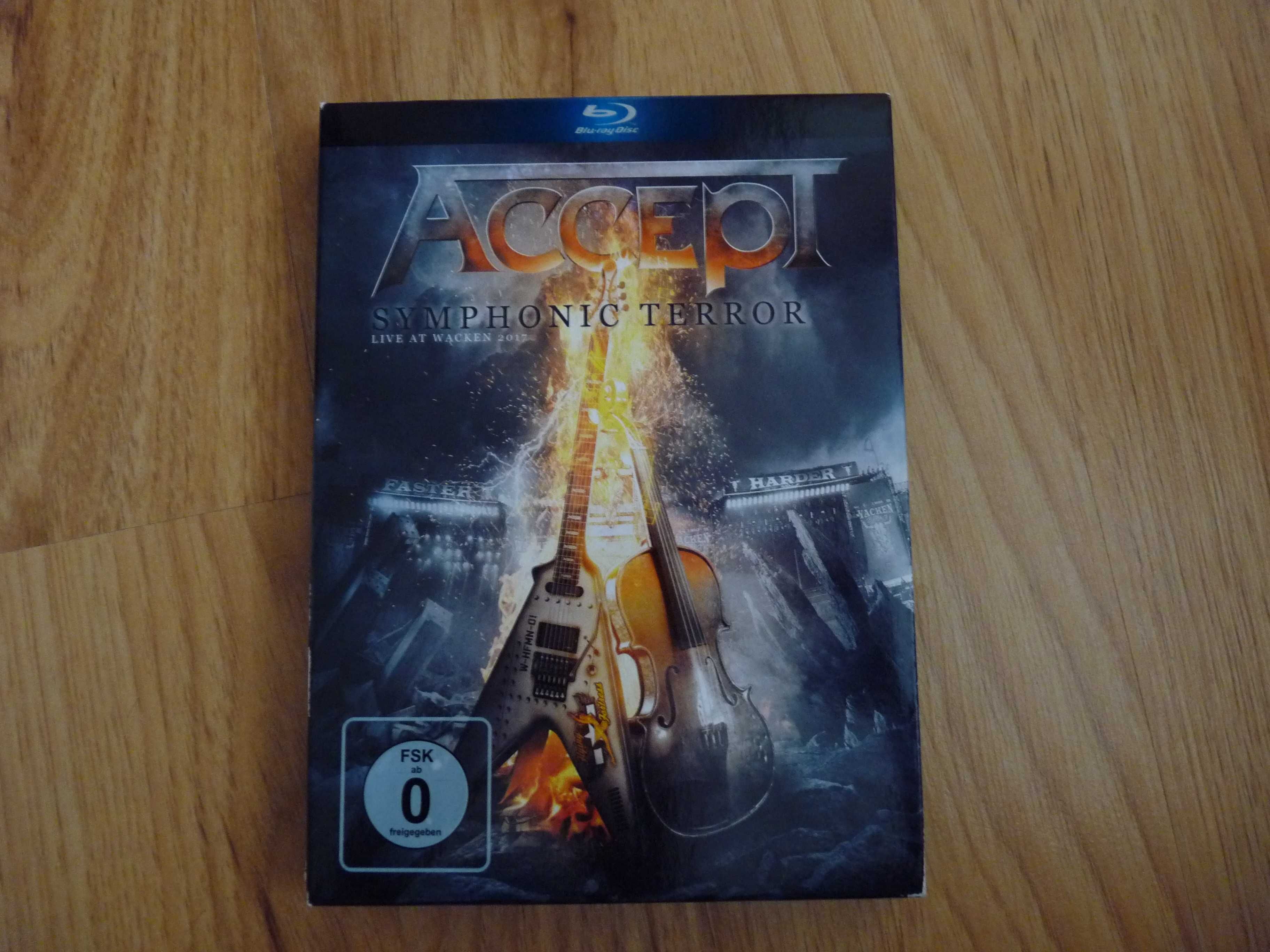 Accept - Symphonic Terror - 2CD + Blu Ray  STAN SUPER