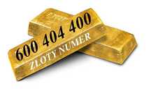 Złoty numer 600.404.400