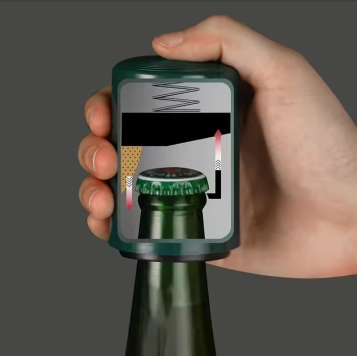 Automatyczny otwieracz do kapsli