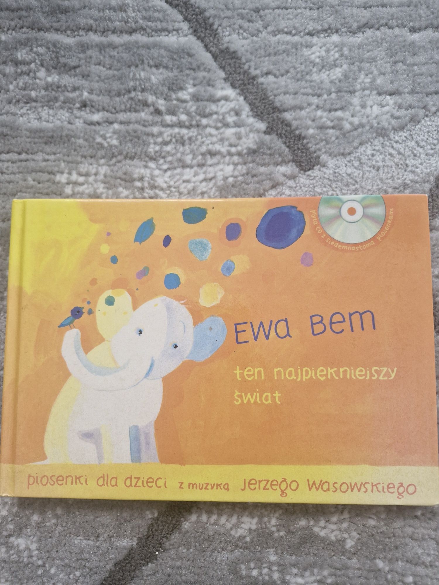 Ewa Bem CD ten najpiękniejszy świat piosenki dla dzieci J. Wasowski