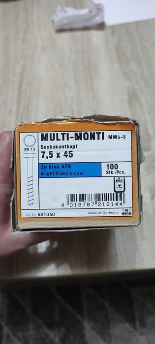 Kotwy,wkręty do betonu