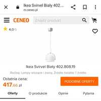 Lampa wisząca IKEA SVIRVEL