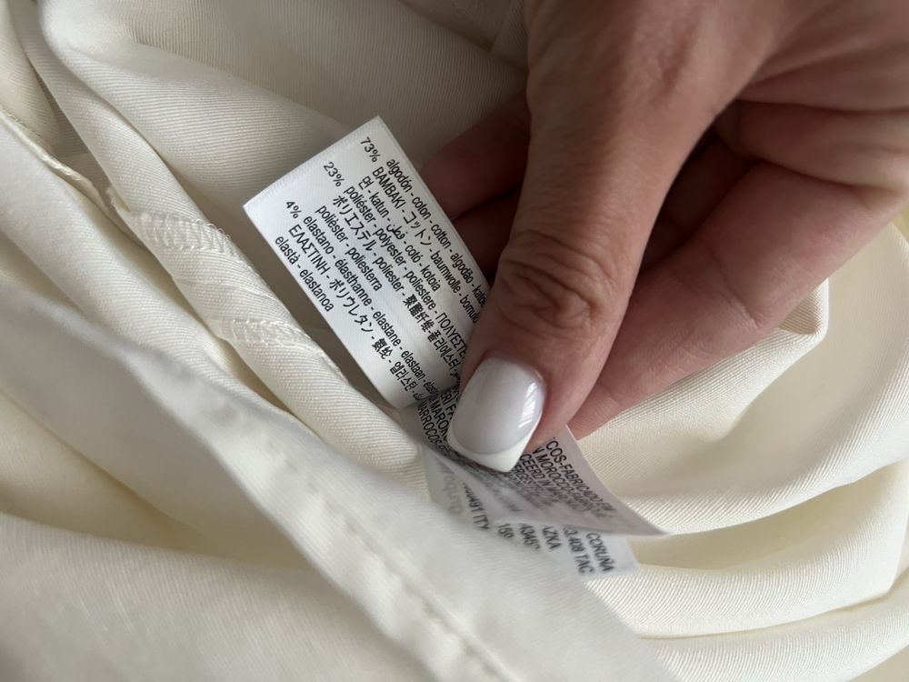 Сукня zara s m біла