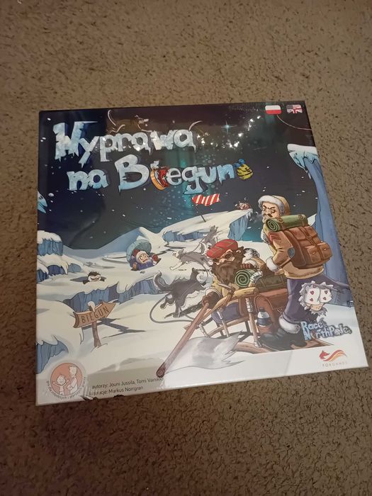 Wyprawa na biegun gra planszowa NOWA!