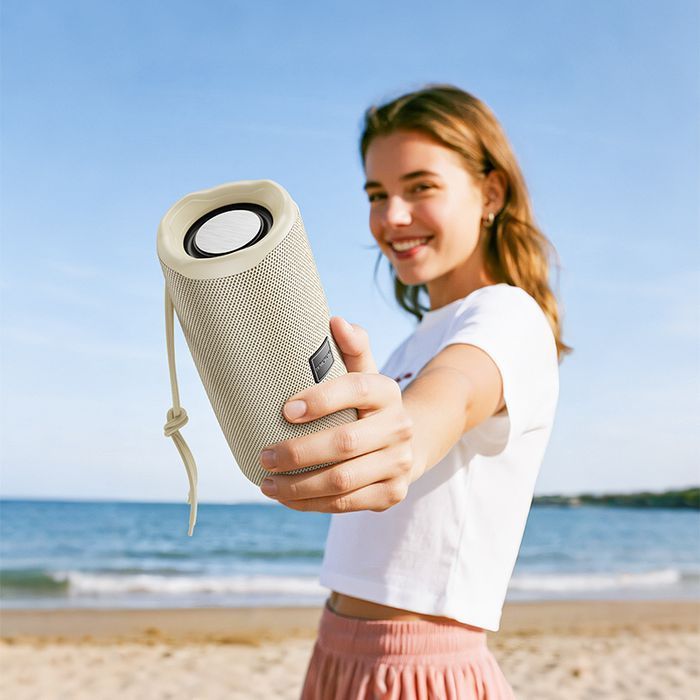 Borofone Głośnik Bezprzewodowy Bluetooth BR100 Joy beżowy