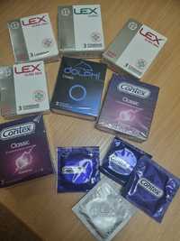 Презервативы Lex, Contex, dolphi