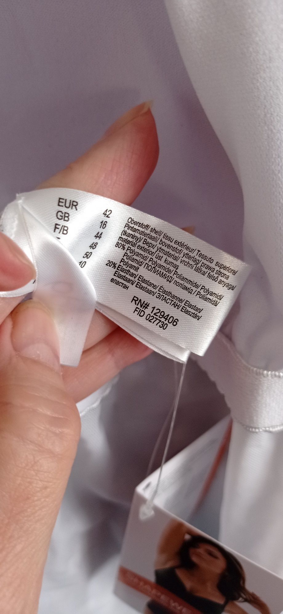 Nowy modelujący sylwetkę strój kąpielowy jednoczęściowy damski 42