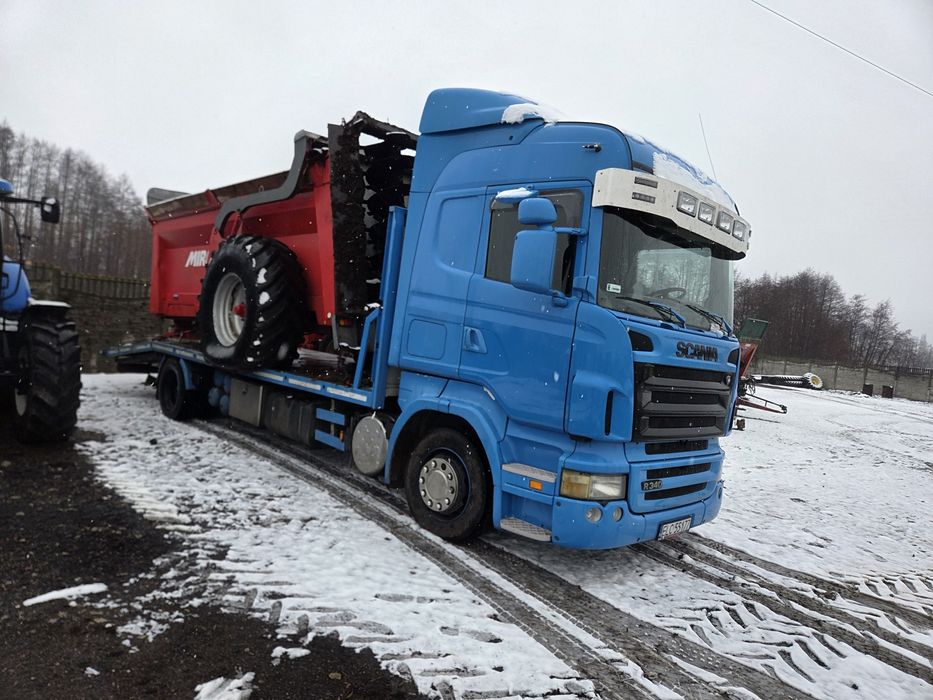 Scania pomoc drogowa autolaweta