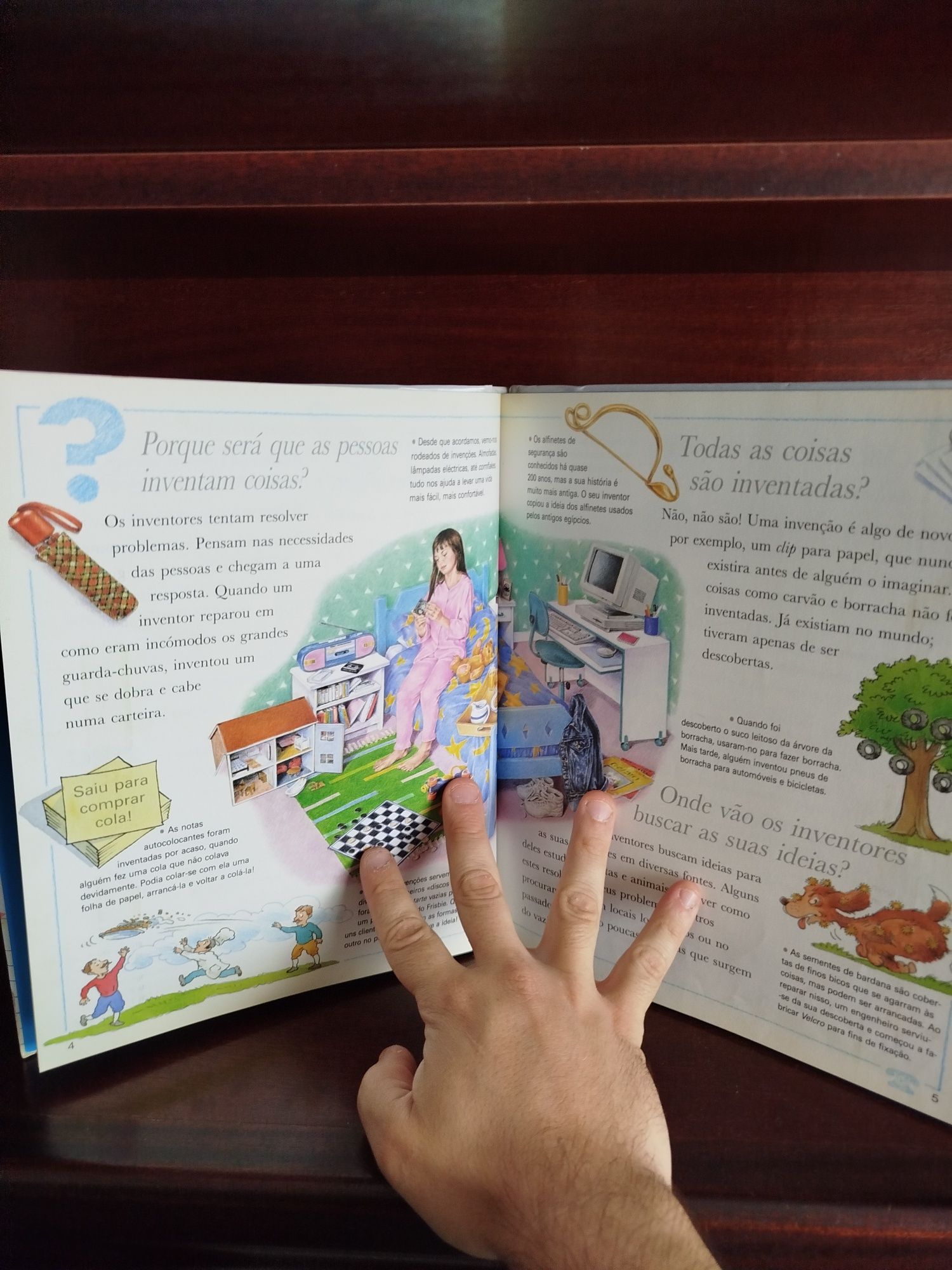 Livro educativo Porque será que?