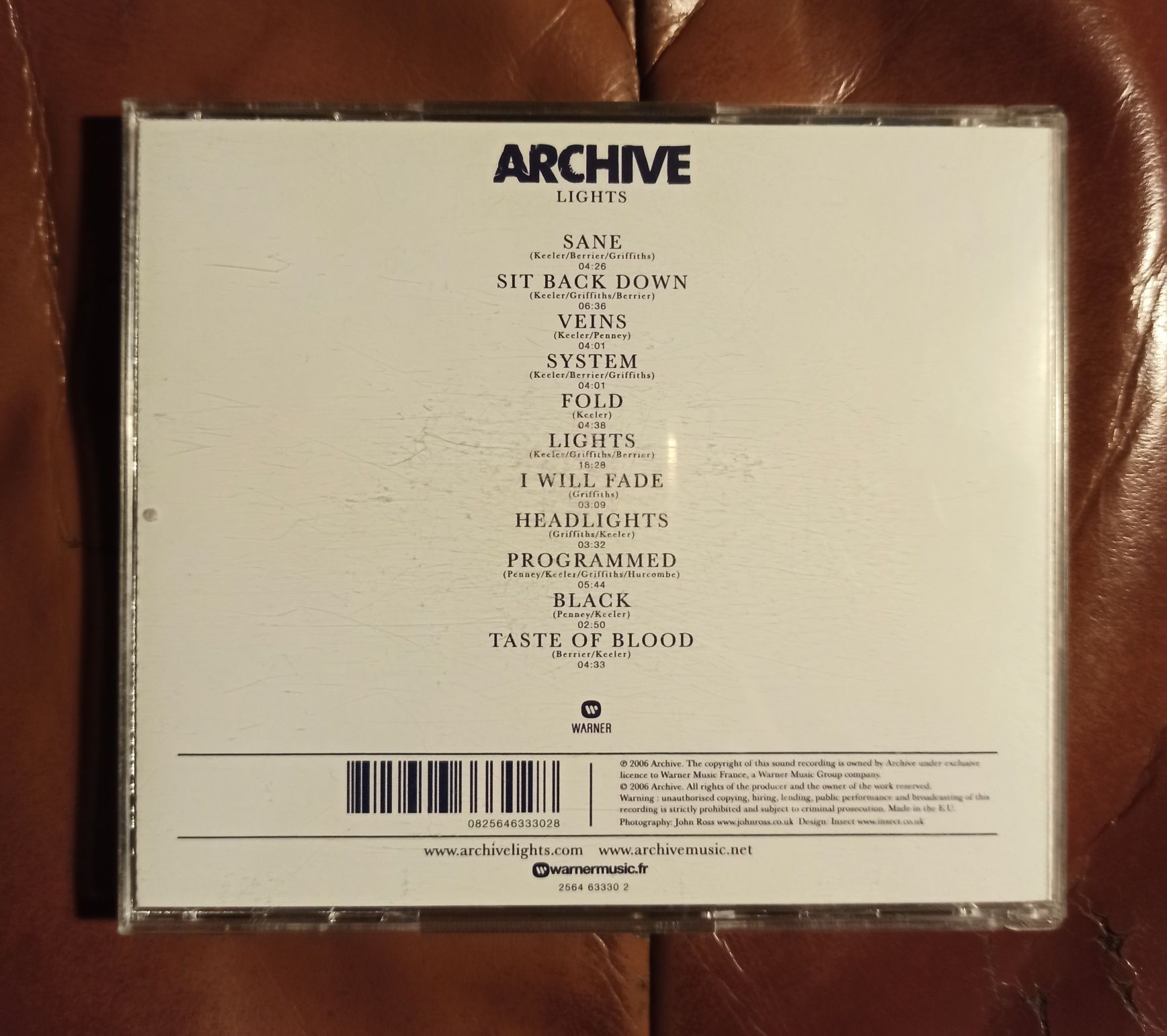 Archive „Lights” CD