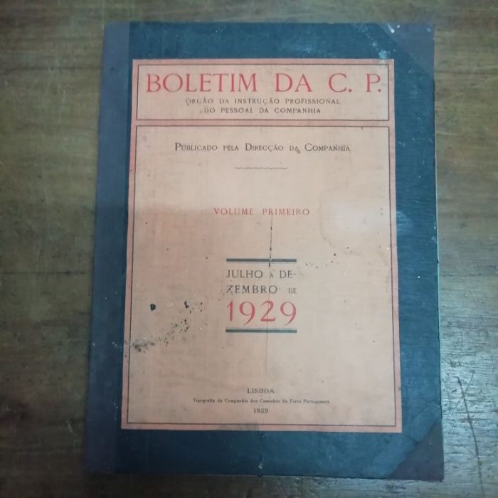 Boletins da Companhia dos Caminhos de Ferro Portugueses - 1929 a 1964