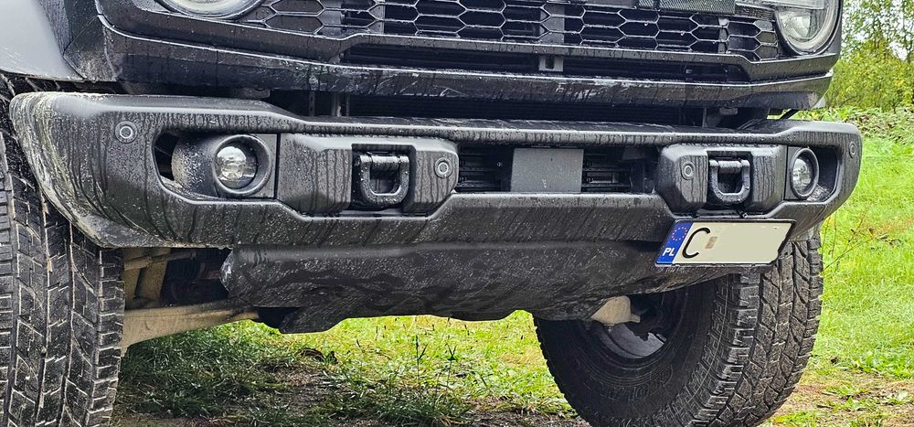 Ford Bronco Wildtrak Badlands  2,7 oraz 2,3 zderzak osłona płyta haki
