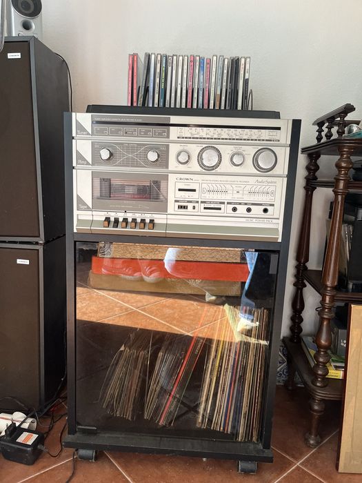 Sistema de rádio vintage