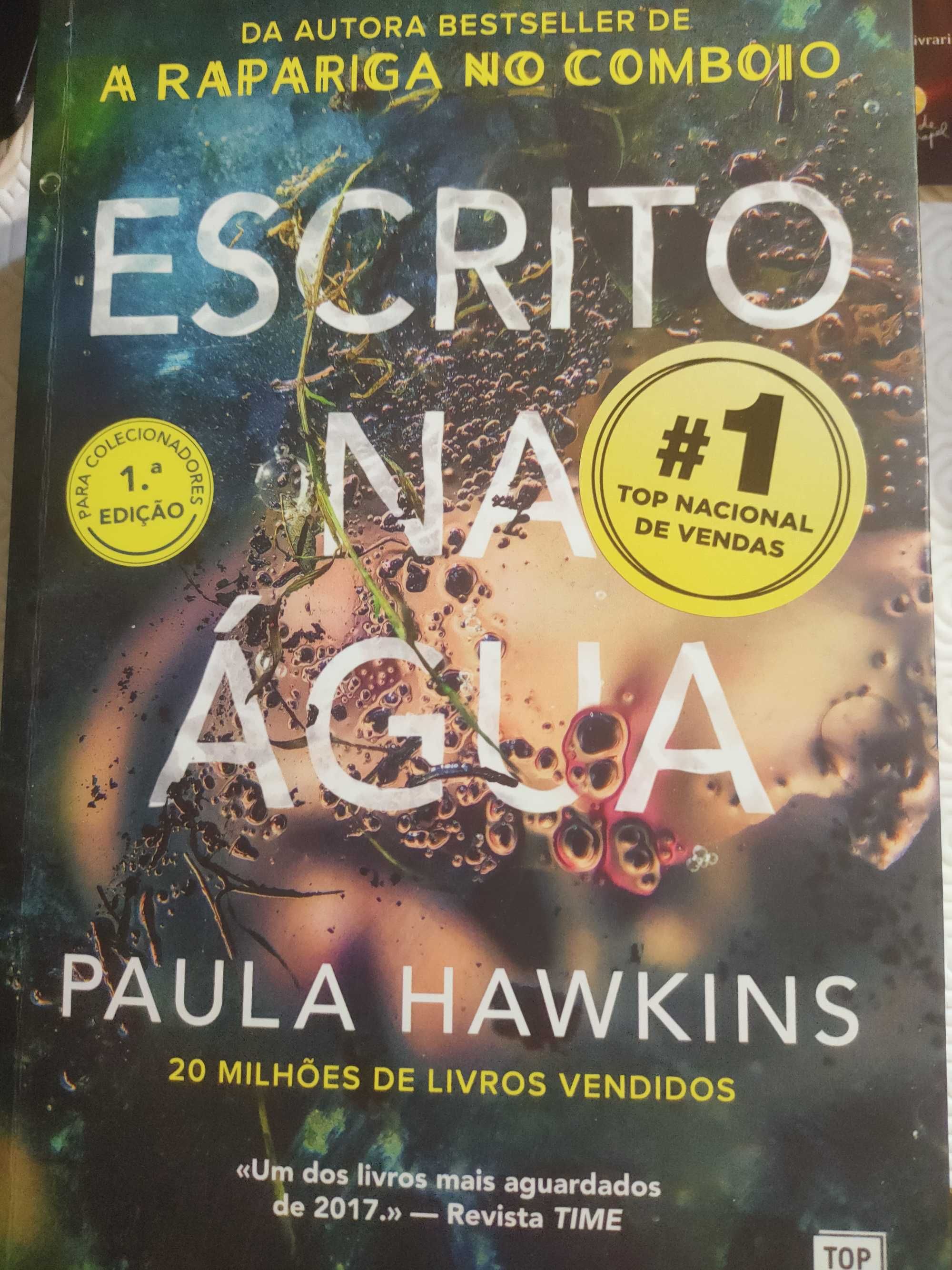 Portes grátis Escrito na água de Paula Hawkins